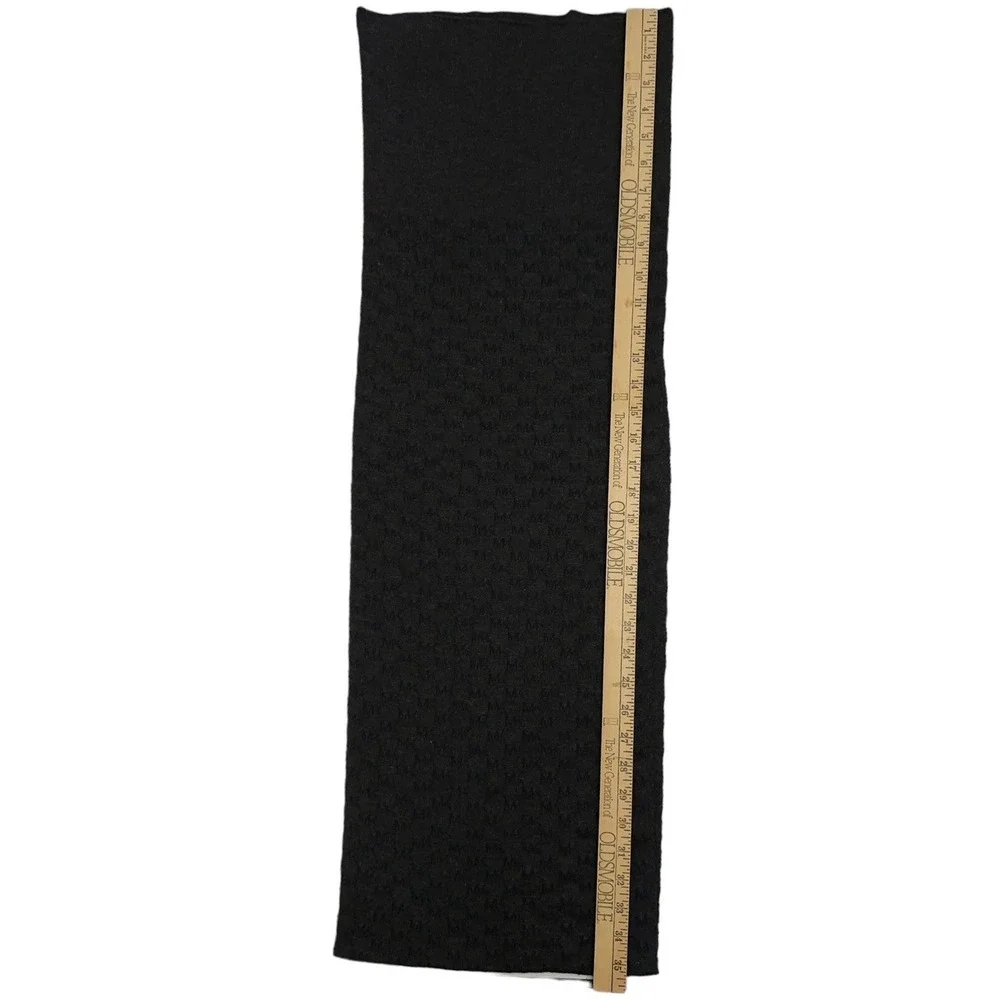 Michael Kors Repeat Logo Print Scarf In Midnight Navy-Black Men's NWT